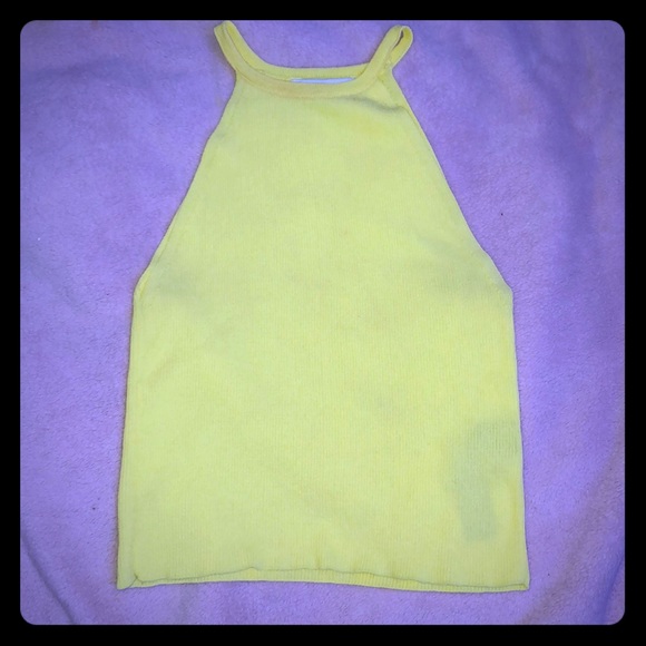 Long yellow tank top - Picture 1 of 1